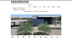 Desktop Screenshot of magnumcompanies.net
