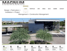 Tablet Screenshot of magnumcompanies.net